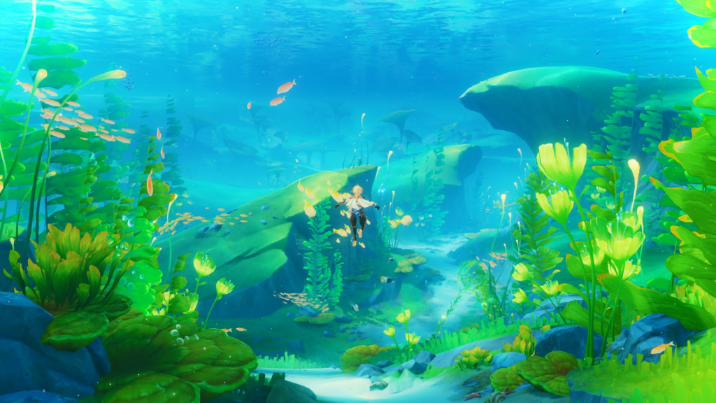 Everything Announced in Genshin Impact Version 3.8 - Underwater Diving in Genshin