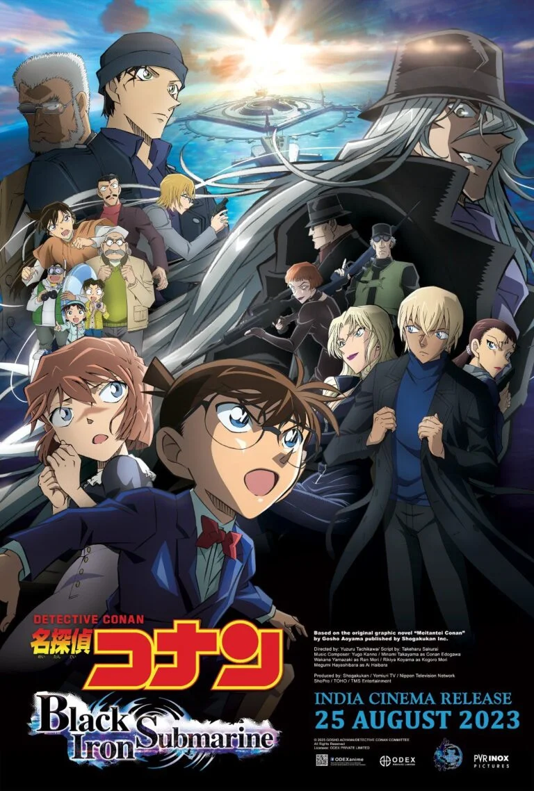 Detective Conan: Black Submarine Set To Release in Indian Theatres. Check Trailer Here!