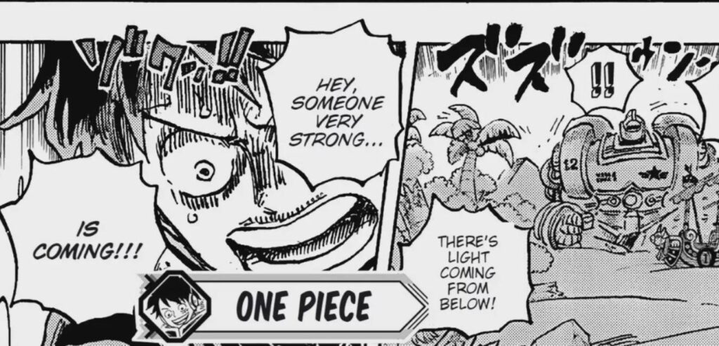 One Piece Chapter 1090 Luffy is Fearful of Kizaru's Arrival