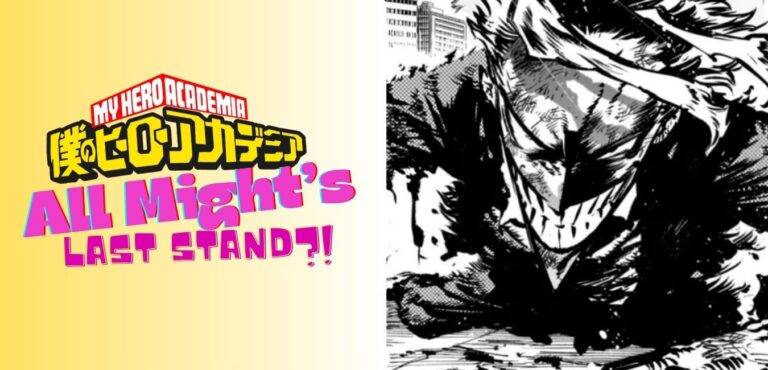 My Hero Academia Chapter 402 Spoilers Is This The End for All Might