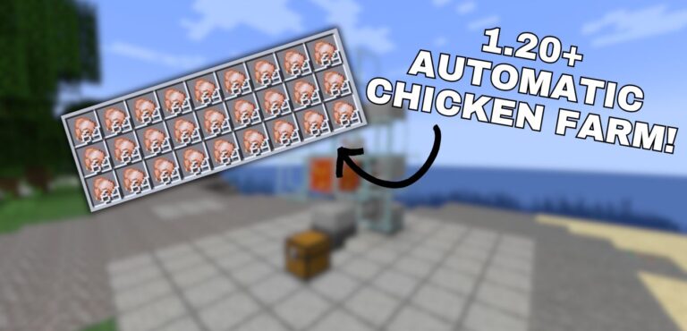 How To Make A Minecraft Chicken Farm! (V1.20+)