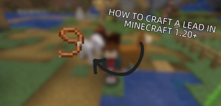 How To Make A Lead In Minecraft (V1.20+)