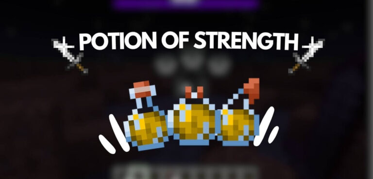 How To Make A Potion Of Strength In Minecraft
