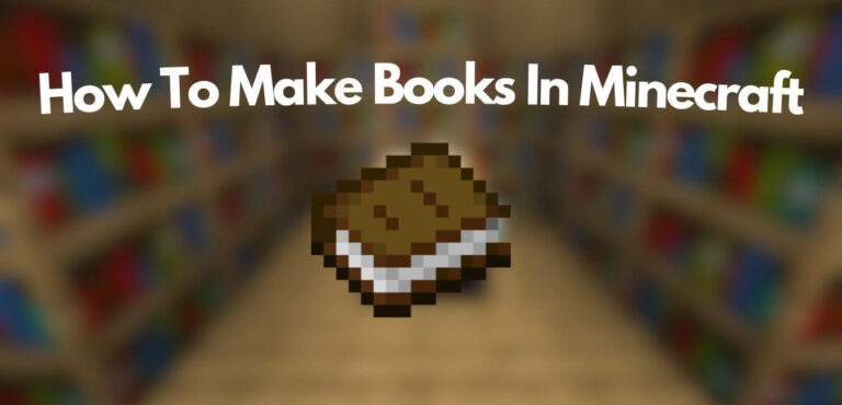How To Make Books In Minecraft