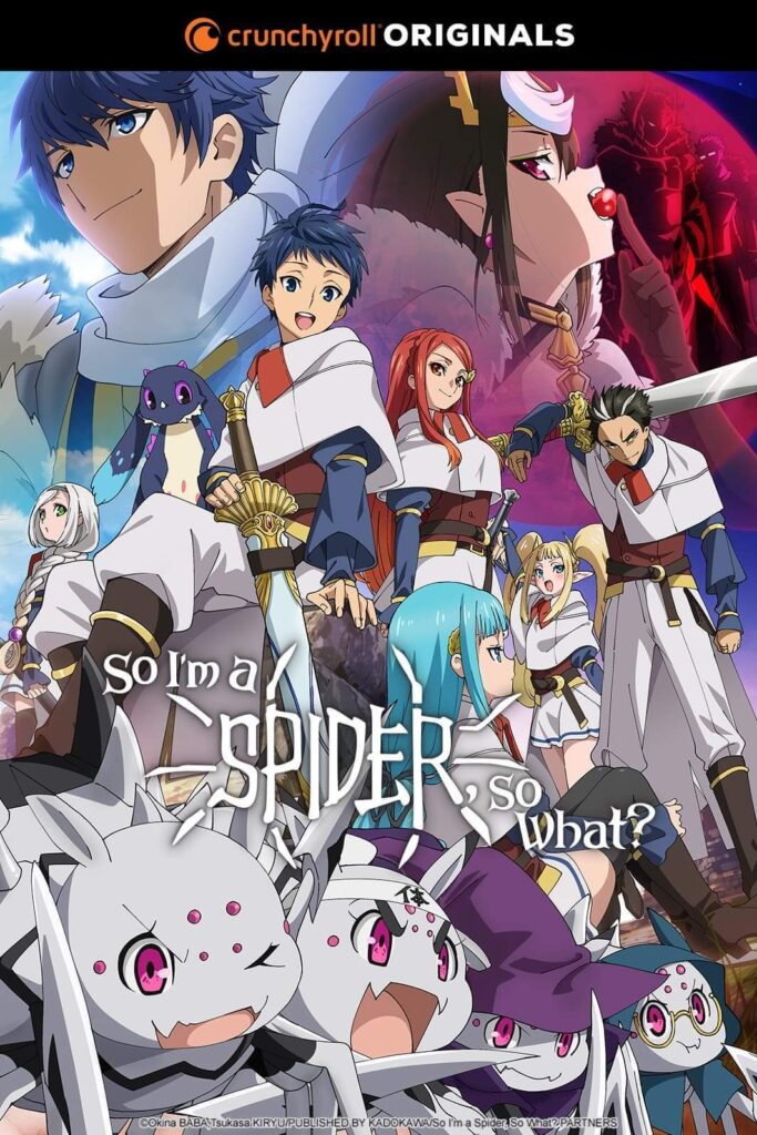 So I'm a Spider, So What? (蜘蛛ですが、なにから？) Top 10 Best Isekai Anime with OP MC - 2024 List!