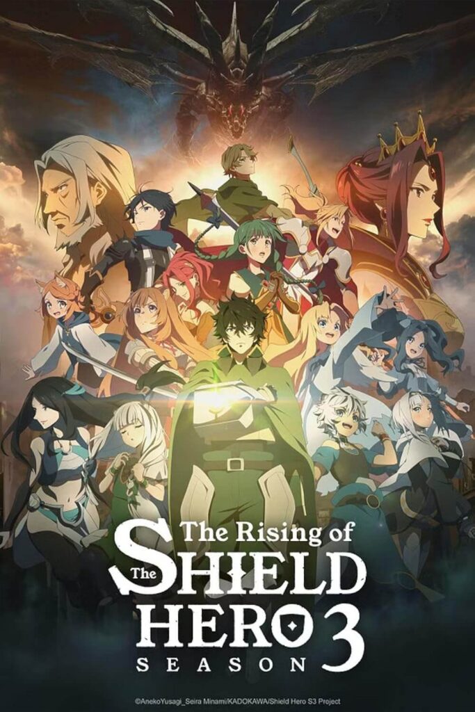 Top 10 Best Isekai Anime with OP MC - 2024 List! The Rising of the Shield Hero (JP: 盾の勇者の成り上がり)