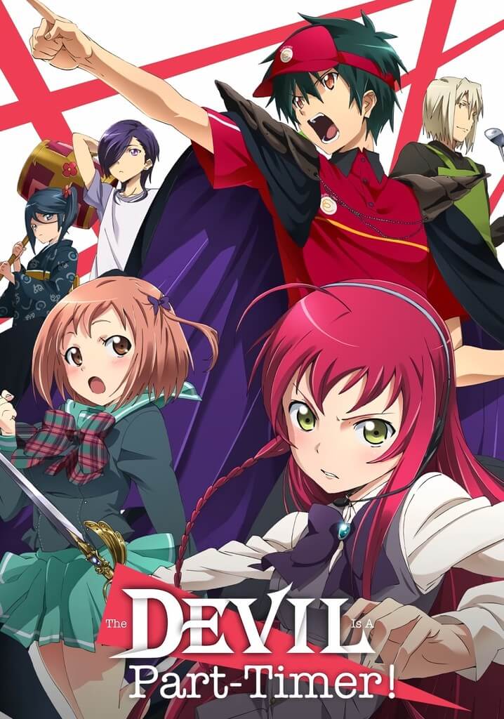 Top 10 Best Isekai Anime with OP MC - 2024 List! The Devil is a Part-Timer! (JP: 魔王さまはお隣に住まわれる!)