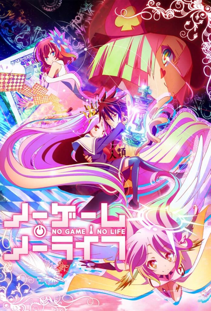 No Game No Life (JP: ノーゲーム・ノーライフ) Top 10 Best Isekai Anime with OP MC - 2024 List!