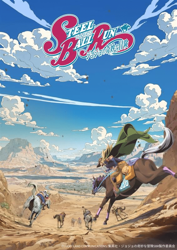JoJo's Bizarre Adventure: Part 7 Steel Ball Run Anime